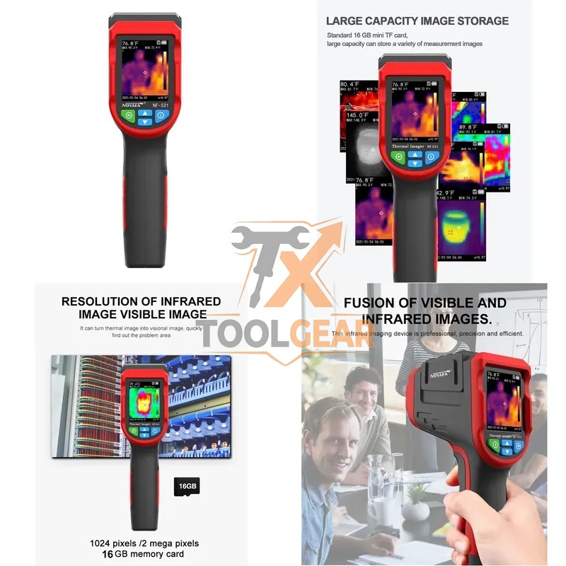 Nf 521 Thermal Imaging Camera - 2026년 히트상품* 노야파 열화상 NF-521 네트워크