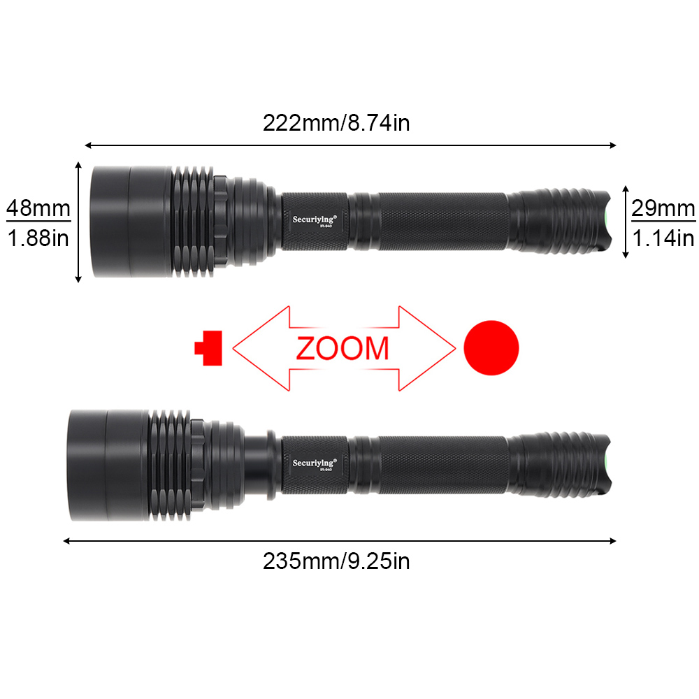 야간 투시 장치용 적외선 손전등, 장거리 줌 가능 사냥 - Hunting Thermal Imaging Scope 리뷰 및 가격